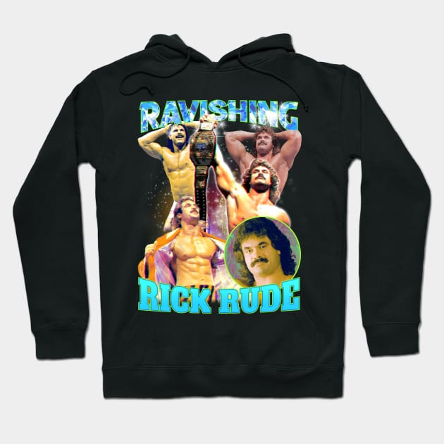 Rick Rude Bootleg Hoodie by RetroVania